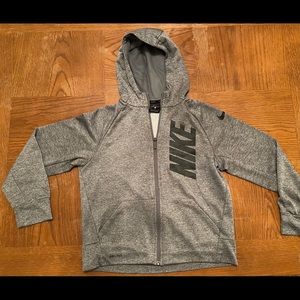 Boys Nike Full Zip Graphic Training Hoodie M